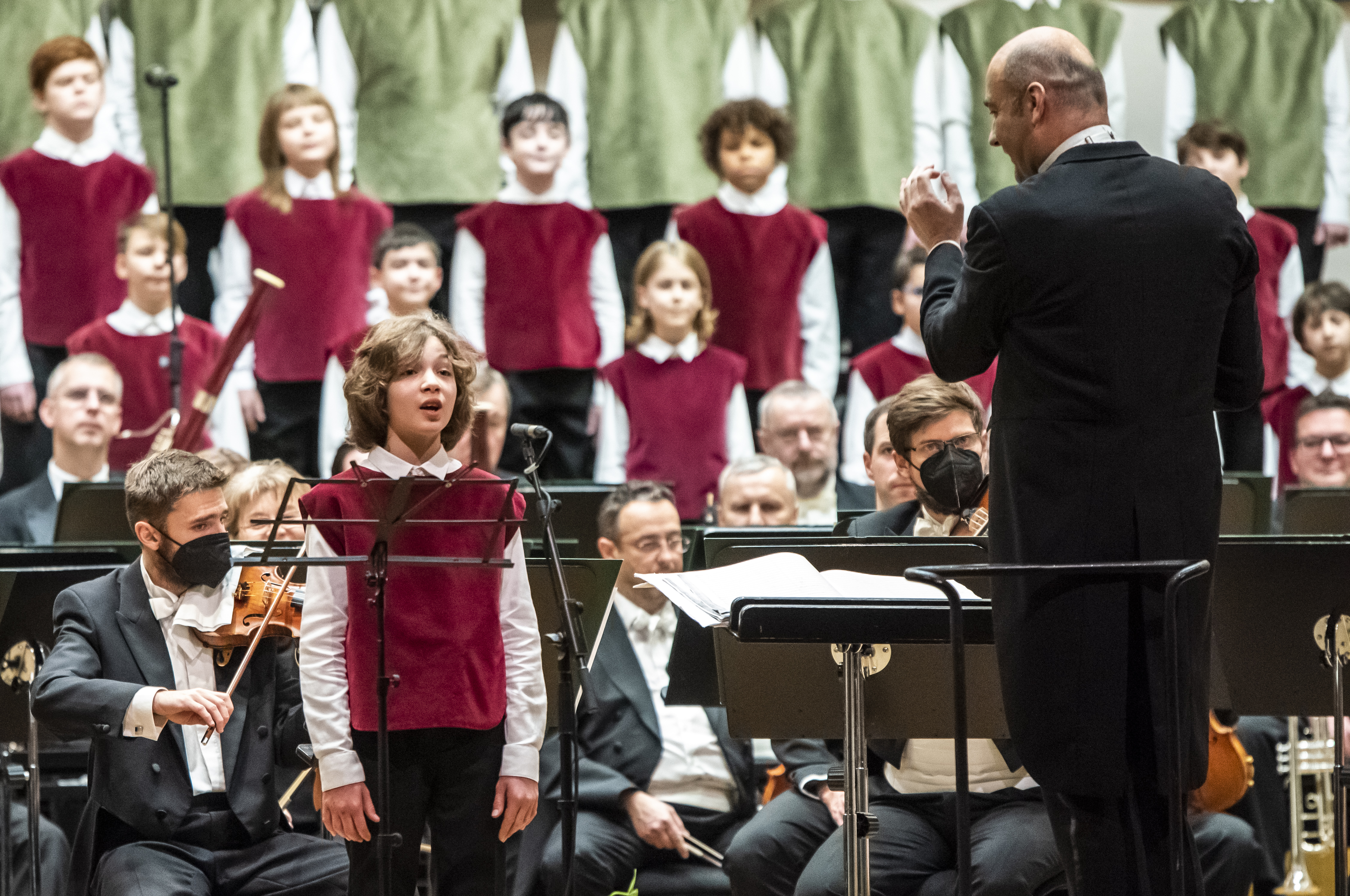 13 SF BCHZ Rastislav Štúr Michaela Šebestová Vianočný koncert 211218 foto © A. Trizuljak