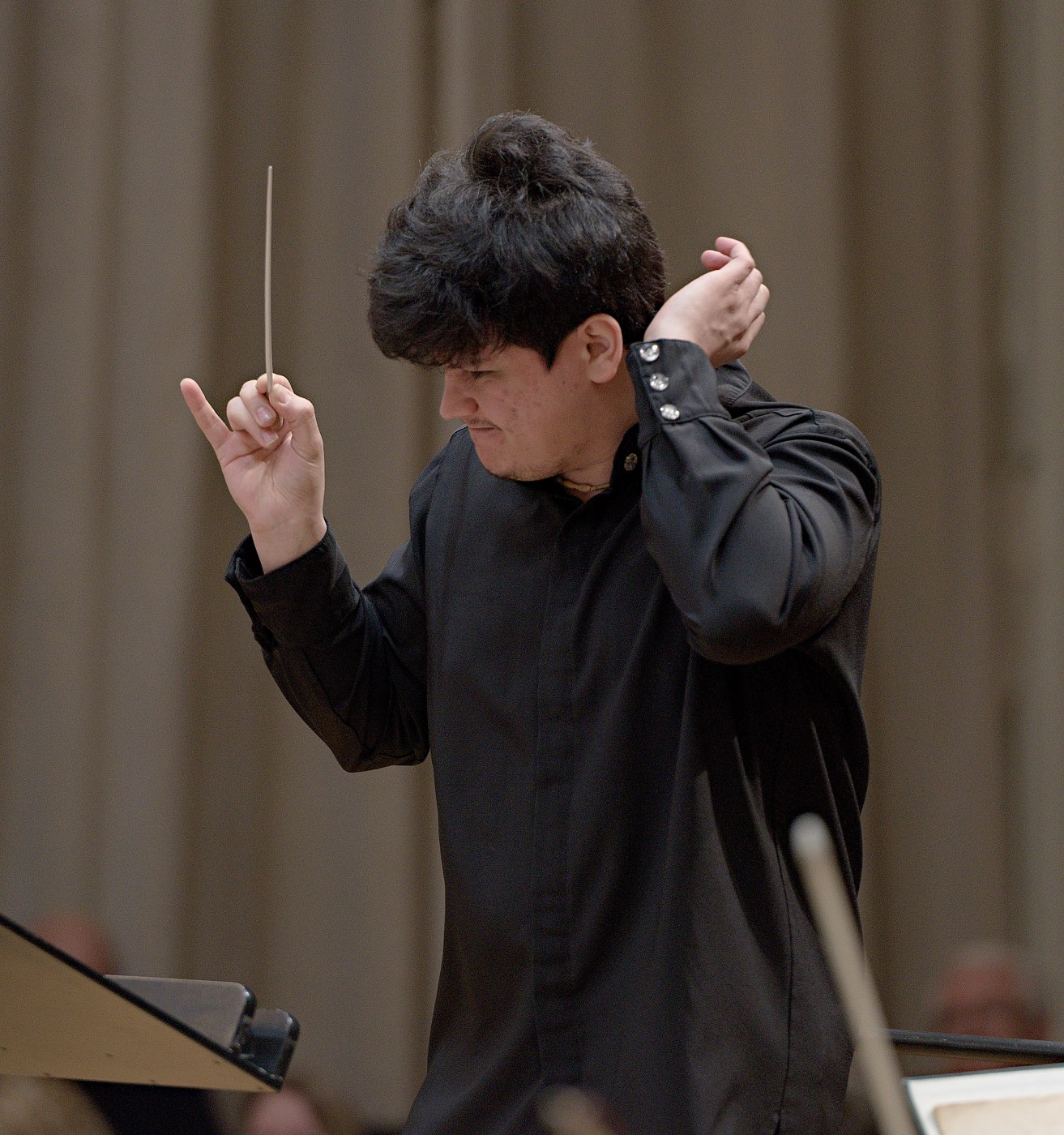 21.04.2016 Slovenská filharmónia; Camille Thomas, Aziz Shokhakimov © Jan Lukas