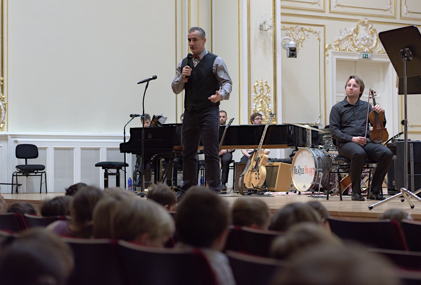 Beatles - Concerti grossi, SKO, Ewald Danel, Martin Vanek, Peter Breiner, foto jan.f.lukas