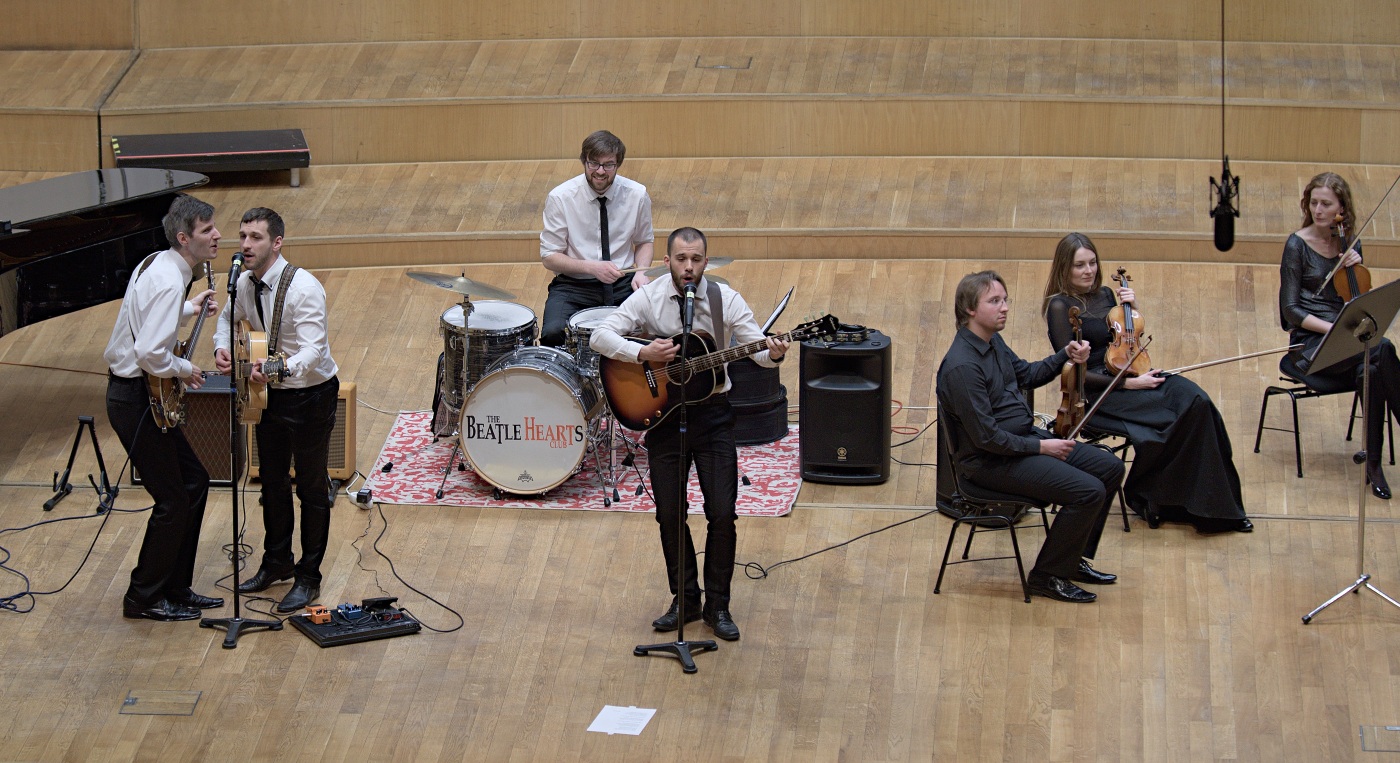 Beatles - Concerti grossi, SKO, Ewald Danel, Martin Vanek, Peter Breiner, foto jan.f.lukas