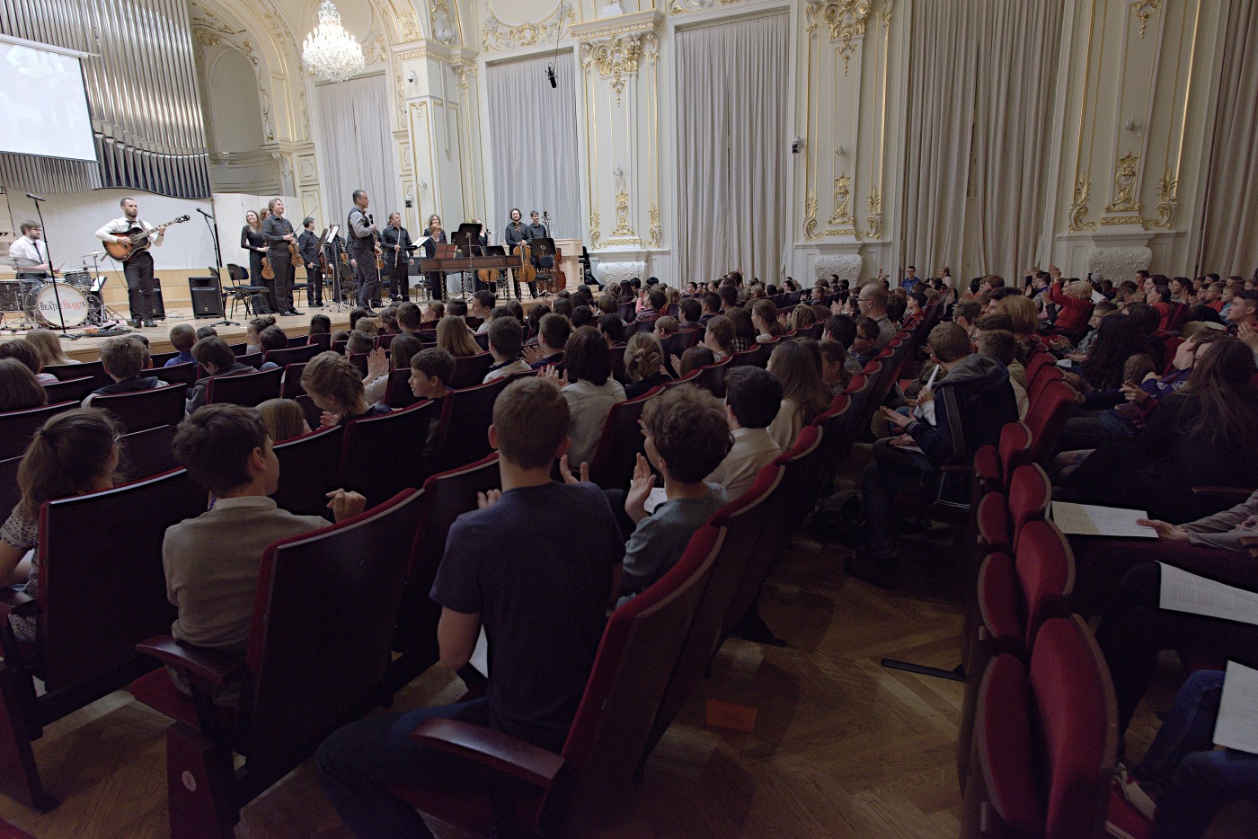 Beatles - Concerti grossi, SKO, Ewald Danel, Martin Vanek, Peter Breiner, foto jan.f.lukas