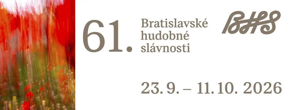 Bratislavské hudobné slávnosti / 61. ročník streda 23. 9. – nedeľa 11. 10. 2026