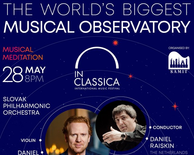 Slovenská filharmónia sa predstaví na festivale InClassica 2022 v Dubaji - 28. 5. 2022 