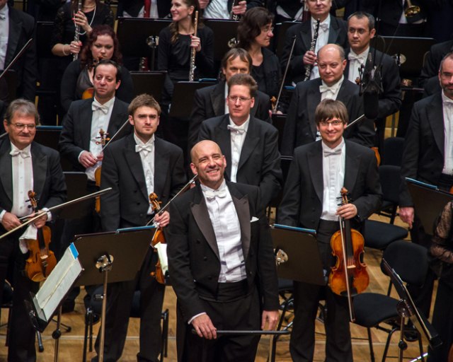 Máj pod taktovkou Emmanuela Villauma - Francúzska hudba 26.2.2014, foto:Valéria Zacharová 