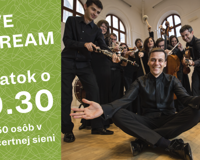 Quasars Ensemble ONLINE aj s publikom - Komorný koncert 9.10.2020 