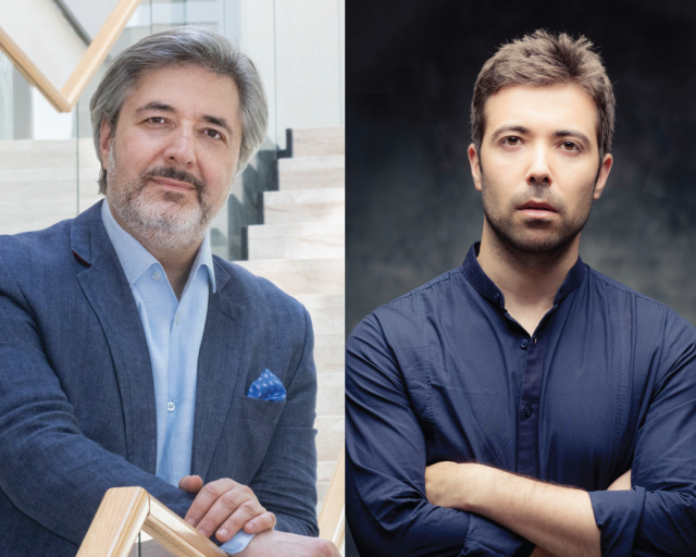 Novembrové koncerty a predkoncertné stretnutie so šéfdirigentom Danielom Raiskinom - foto D. Raiksin a P. Barragán 