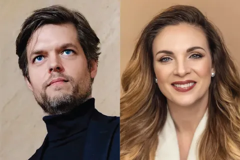 Juraj Valčuha, Ester Pavlů